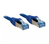 LINDY 47149 RJ45 Network cable CAT 6A S/FTP 2m Blue 1 piece Networ...