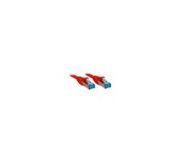 LINDY 47161 RJ45 Network cable, patch cable CAT 6A S/FTP 0.50 m Re...