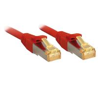 LINDY Cat. 7 S/FTP PIMF LSOH 1 m Patch Cable Red