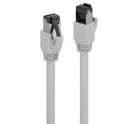 Lindy 47441 0.5m Cat.8.1 S/FTP LSZH Cable, Grey