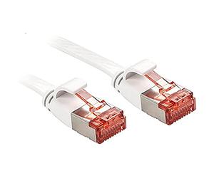 Lindy 47560 Ethernet Network Patch Cable Cat.6 U/FTP White white 10 m