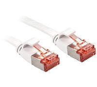 Lindy 47560 Ethernet Network Patch Cable Cat.6 U/FTP White white 2 m
