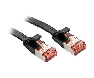 LINDY 47570 Network/Ethernet/Patch Cable U/FTP CAT. 6 Black black 10 m