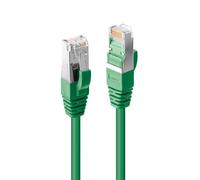 LINDY 47675 0.3m Cat.6A S/FTP LSZH Network Cable, Green