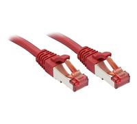 Lindy 47738 Copper 250 MHz Network Cable Cat. 6 S/FTP Red 10 m