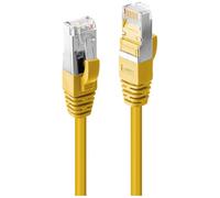 LINDY 47860 Network cable CAT 6A S/FTP Yellow 0.30 m