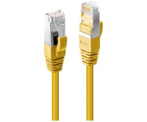 LINDY 47867 RJ45 Network cable patch cable CAT 6A S/FTP 7.50 m Yellow