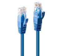 Lindy 48018 2M Cat.6 U/Utp Cable. Blue