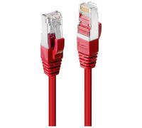 LINDY 48034 Network cable RJ45 patch CAT 6 U/UTP 3m Red