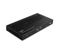 Lindy 4K30 HDMI and USB over IP System - Decoder 3840 x 2160 pixels AV receiver 100 m Wired Black HDCP
