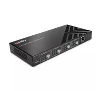 Lindy 4x4 USB 3.2 Gen 1 Matrix Switch 5 Gbit/s Black Metal Rotary CE FCC RoHS & REACH USB Type-A USB Type-B