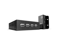 Lindy 42681 Network transmitter & receiver Black