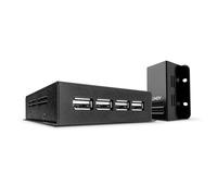 Lindy 42681 Network transmitter & receiver Black