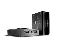 Lindy 50m Cat.6 HDMI & IR Extender with Loop Out, black