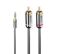 Lindy 5m 3.5mm to Phono Audio Cable. Cromo Line