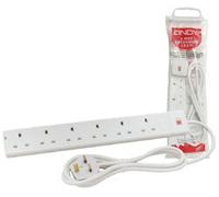 Lindy 5M 6-WAY UK MAINS POWER EXTENSION