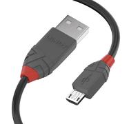 Lindy 5m USB 2.0 Type A to MicroB Cable, Anthra Line