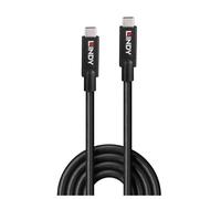 Lindy 5m USB 3.2 10Gbps C/C Active Cable Long-distance, high-performance USB-C cable for professional data, video, and power applications
