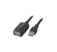 Lindy 5M USB Data Transfer Cable Type A Male To Female Extension Cable Shielding