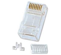 LINDY RJ-45 Male Connector 8 Pin UTP CAT6 Pack of 10