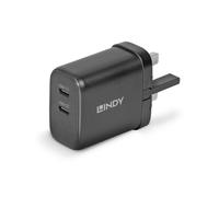 Lindy 65W USB 2 x Type C Charger