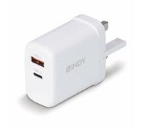 Lindy Charger - 65W USB Type A & C GaN - Simultaneous Charging