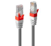 Lindy 7.5m Cat.6A S/FTP LSZH Ethernet Cable, Grey