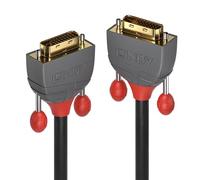 Lindy 7.5m DVI-D Dual Link Cable Anthra Line. Cable length: 7.5 m Connector 1: DVI-D Connector 2: DVI-D. Compliance certificates: RoHS Certification: REACH UL. Package type: Polybag