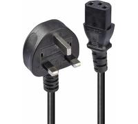 LINDY 7.5M UK Mains 3 Pin Plug to IEC C13 Power Cable