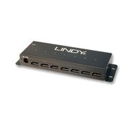 Lindy 7 Port USB 2.0 Metal Hub