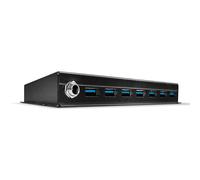Lindy 7 Port Usb 3.0 Metal Hub. Hub Interfaces: Usb 3.2 Gen 1 3.1 Gen 1 Type-A.