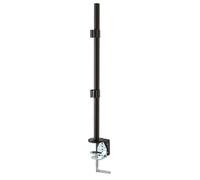 Lindy 700mm Pole with Desk Clamp, Black