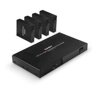 Lindy 70M Cat.6 4 Port Hdmi 4K60 Splitter Extender. Type: Av Transmitter & Recei