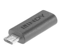 LINDY 71229 USB 2.0 Adapter with dual A connectors in compact design