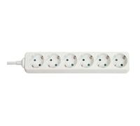 Lindy 73102 6-Way Schuko Mains Power
