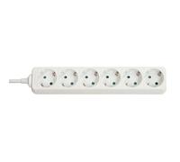 Lindy 73102 6-Way Schuko Mains Power