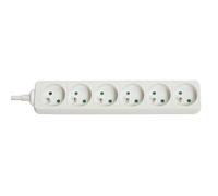 Lindy 73125 6-Way French Schuko Mains