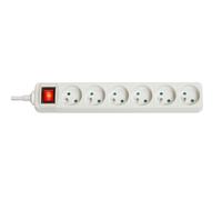 Lindy 73126 6-Way French Schuko Mains