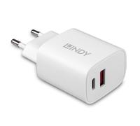 Lindy 73413 20W USB Type A & C Charger