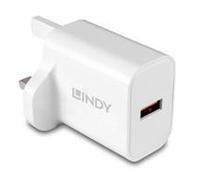 LINDY 18W USB Type A Charger