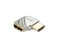 Lindy 41507 CROMO HDMI (M)-HDMI (F) 90 Degree Adapter-Right
