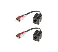 Lindy Audio Extender Transmitter/Receiver Wired 2 X Network (Rj-45) Category 6