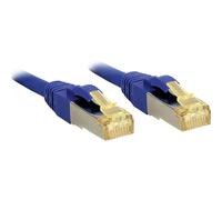LINDY BAT-47277-003 Network COPPER Cable Cat. 7 S/FTP LSOH 600MHz 1 m Blue