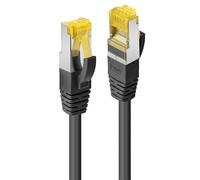 LINDY Black Cat.6A U/UTP Network Cable, 1 m 10pcs