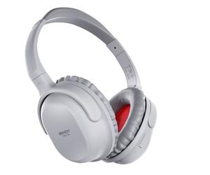 Lindy BNX-60 Wireless Active Noise Cancelling Headphones, Grey Award-winning BNX-60 wireless ANC headphones with aptX® sound, 85% noise reduction, and