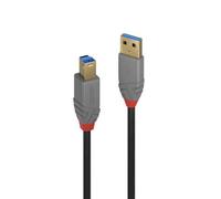 Lindy Cable 1m USB A to USB B 3.2 Gen 1 5Gbps 36741