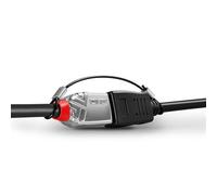 Lindy Cable Adapter Tethers - Pack of 4. Product colour: Black Material: Polyamide Stainless steel. Cable length: 0.15 m Weight: 9.6 g. Quantity per pack: 4 pc(s) Package width: 133 mm Package depth: