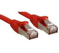 LINDY Cat. 6 S/FTP Cable - Red, 7.5 M LSOH incl. test protocol