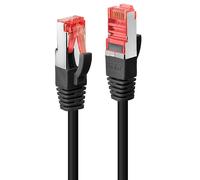 LINDY Cat.6 S/FTP Network Cable, Copper, 250MHz, Black, 0.5 m