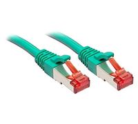 LINDY Cat.6 S/FTP Network Cable, Copper, 250MHz, Green, 0.3 m